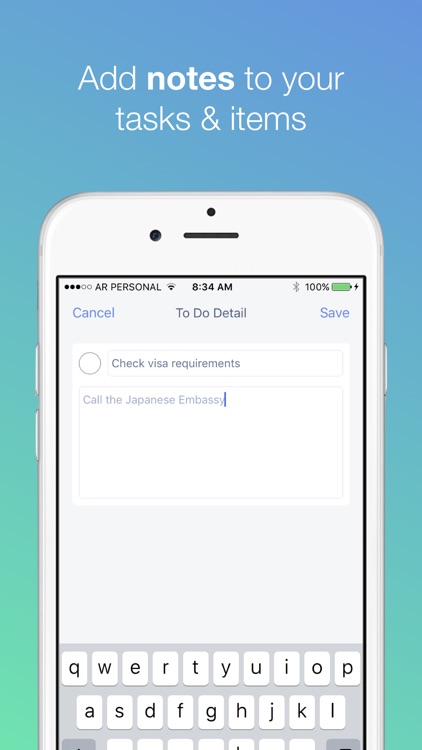 The Packing List App screenshot-3