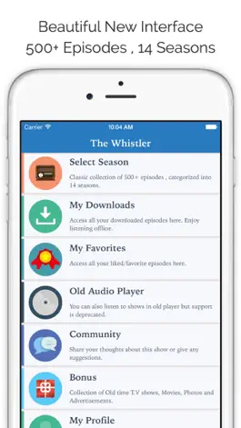 Game screenshot The Whistler - Complete 500 Episodes mod apk