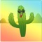 Tap and gain as many points as you can but watch out for the cactus