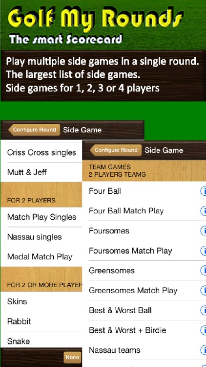Golf My Rounds