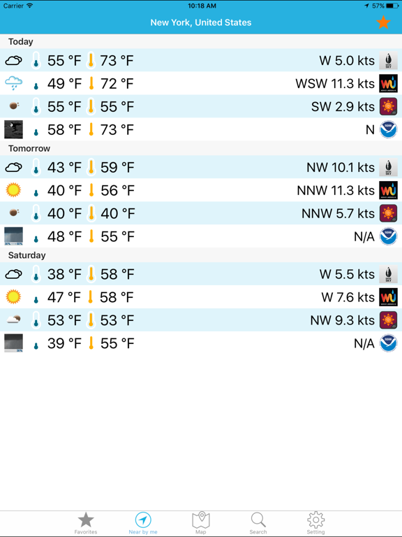 Screenshot #5 pour Multi Weather Forecast
