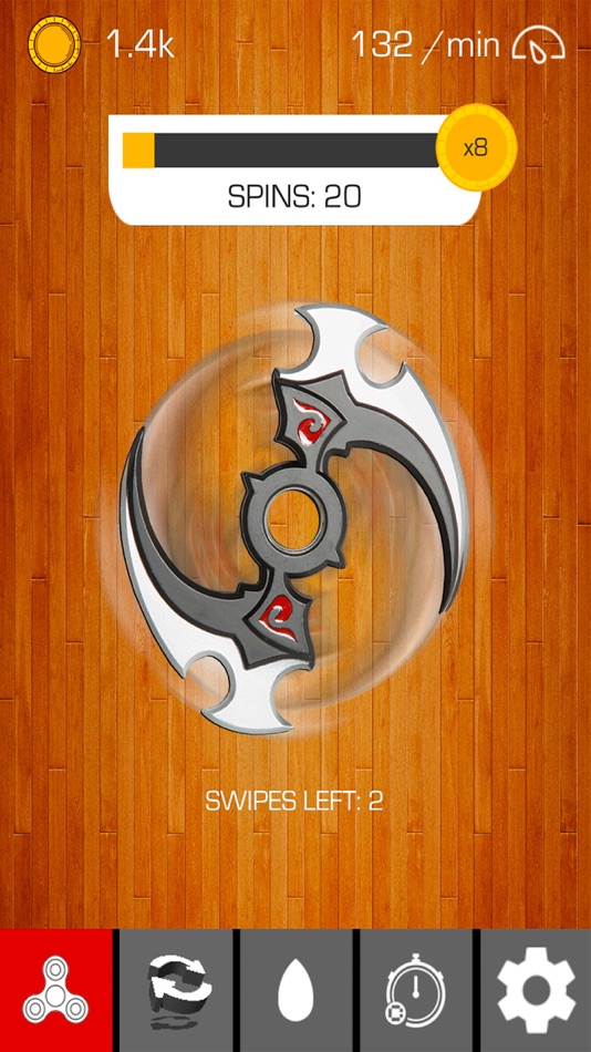 #3. Fidget Spinner 2.0 (iOS) 由: KISSAPP, S.L.