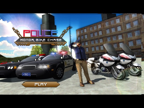 警察モーターバイクの追跡 - 実際の警察の市のドライブのおすすめ画像1
