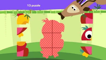 Fun Jungle Animals - Puzzles and Stickers for Kidsのおすすめ画像4