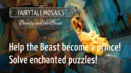 fairytale mosaics. beauty and the beast's puzzles iphone screenshot 1