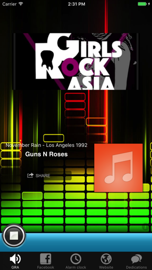 Girls Rock Asia Radio(圖1)-速報App