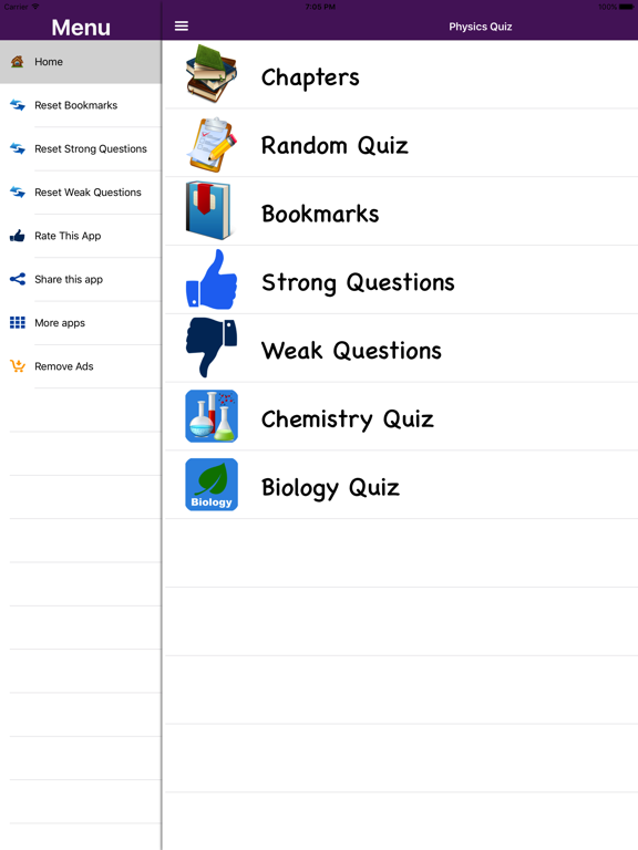 Screenshot #4 pour Physics Quiz for Students