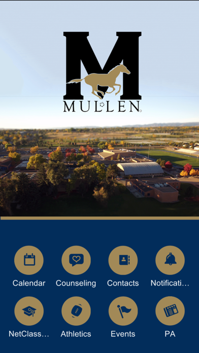 How to cancel & delete Mullen High School - Mustangs from iphone & ipad 1