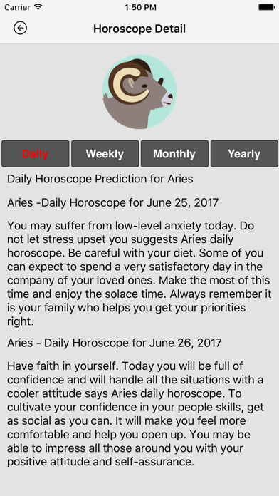 Screenshot #2 pour Daily Horoscope Orion