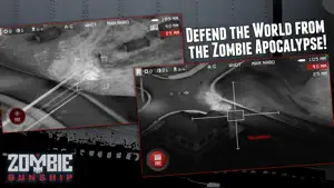 Zombie Gunship: Gun Down Zombies screenshot 2