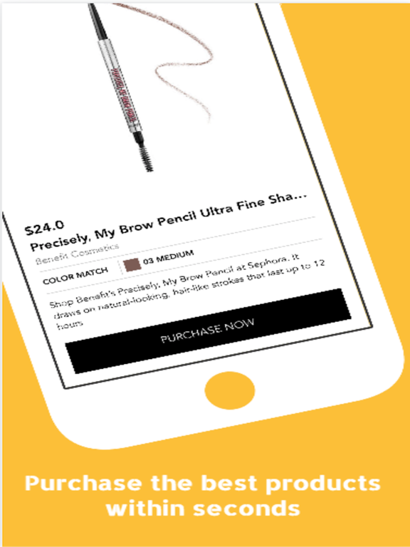 Brows. iPad screenshot 4 - Shopping app