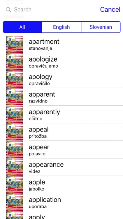 Slovenian Dictionary GoldEdition screenshot-3