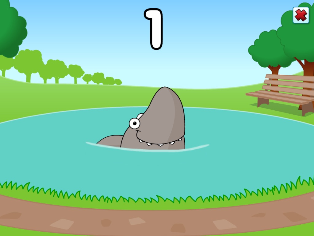 Five Sharks Swimming screenshot 2