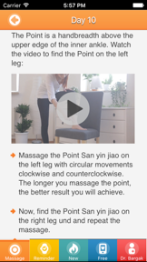 Get Rid Of Depression with Acupressure Massage! screenshot