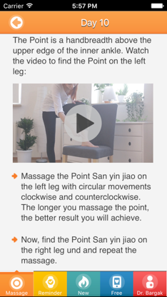 Get Rid Of Depression with Acupressure Massage! screenshot 3