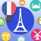 Learn French Basic Words app icon - Education app for iPhone
