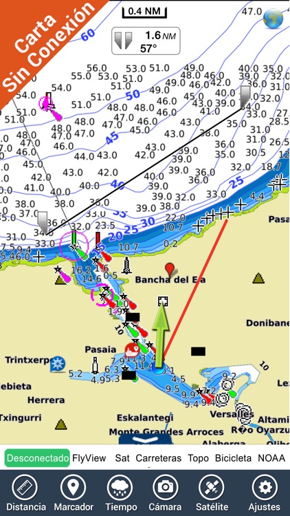 Euskadi - Carta Náutica GPS