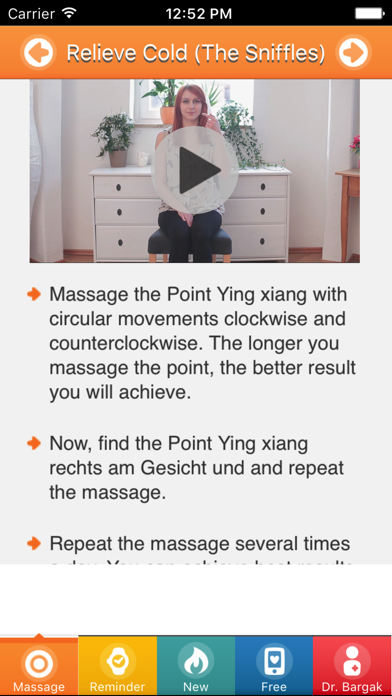 Screenshot #1 pour Everyday Health with Acupressure - Daily Massage!