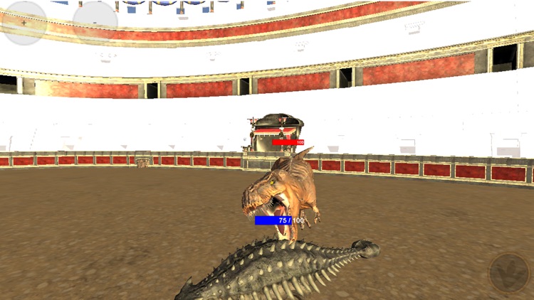 Dino Anky vs T-Rex Colloseum