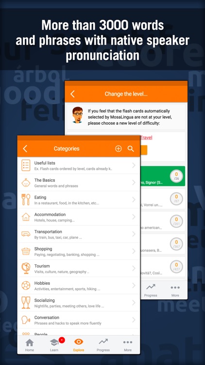 Learn Italian: MosaLingua screenshot-3