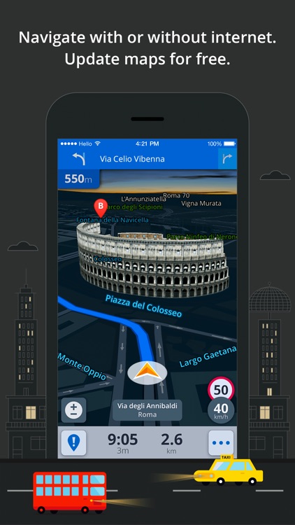 Sygic Europe: GPS Navigation, TomTom Offline Maps screenshot-3