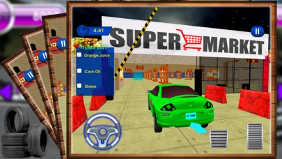 Car Drive Thru Supermarket – 3D Driving Simulator screenshot 5