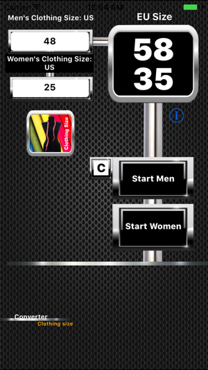 Clothing Size Converters  Lite(圖1)-速報App