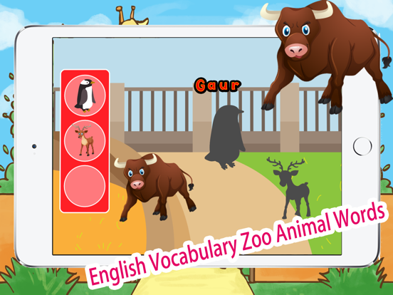Screenshot #4 pour Vocabulaire anglais Zoo Mots animaux