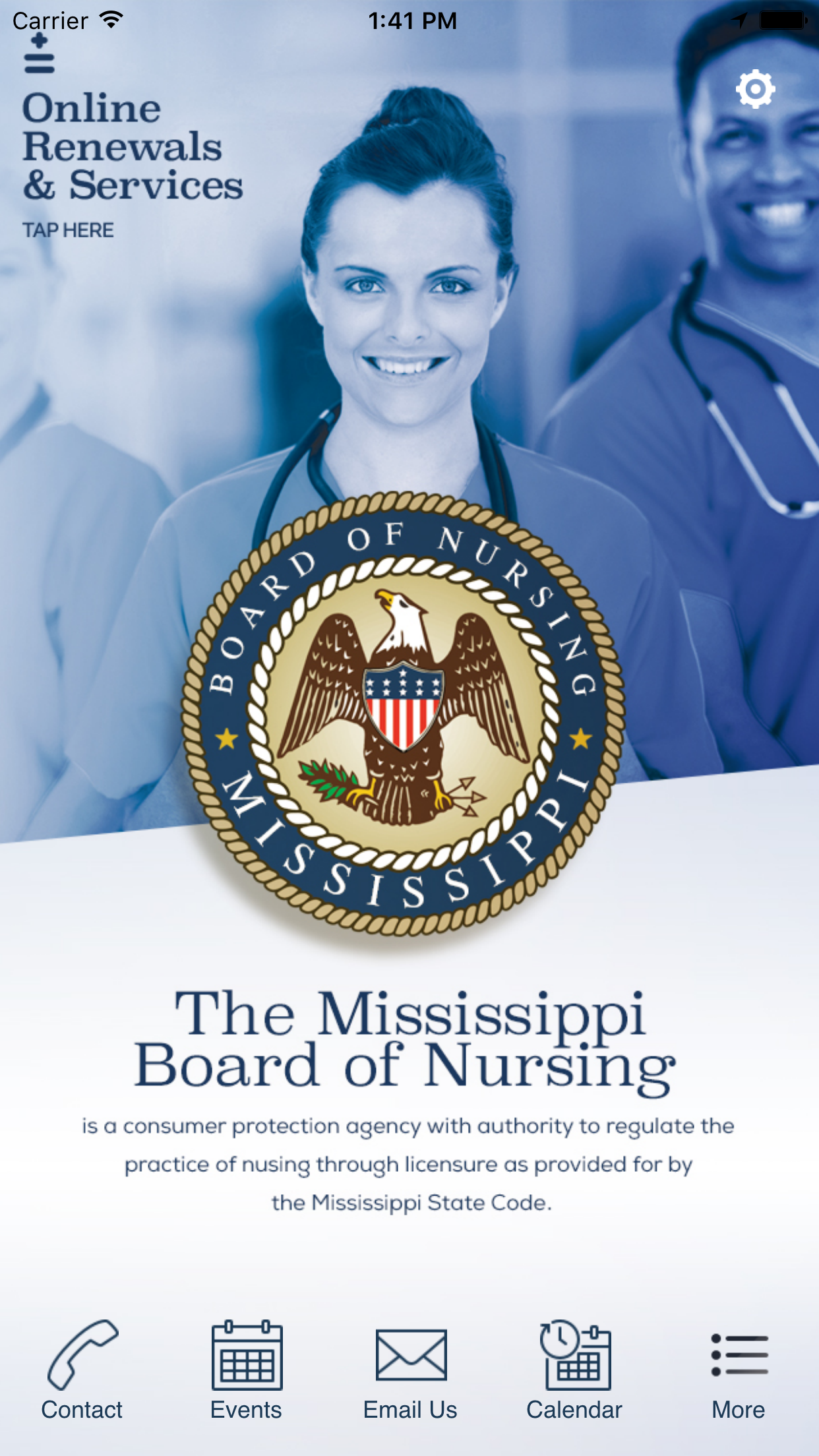 The Mississippi Board of Nursing