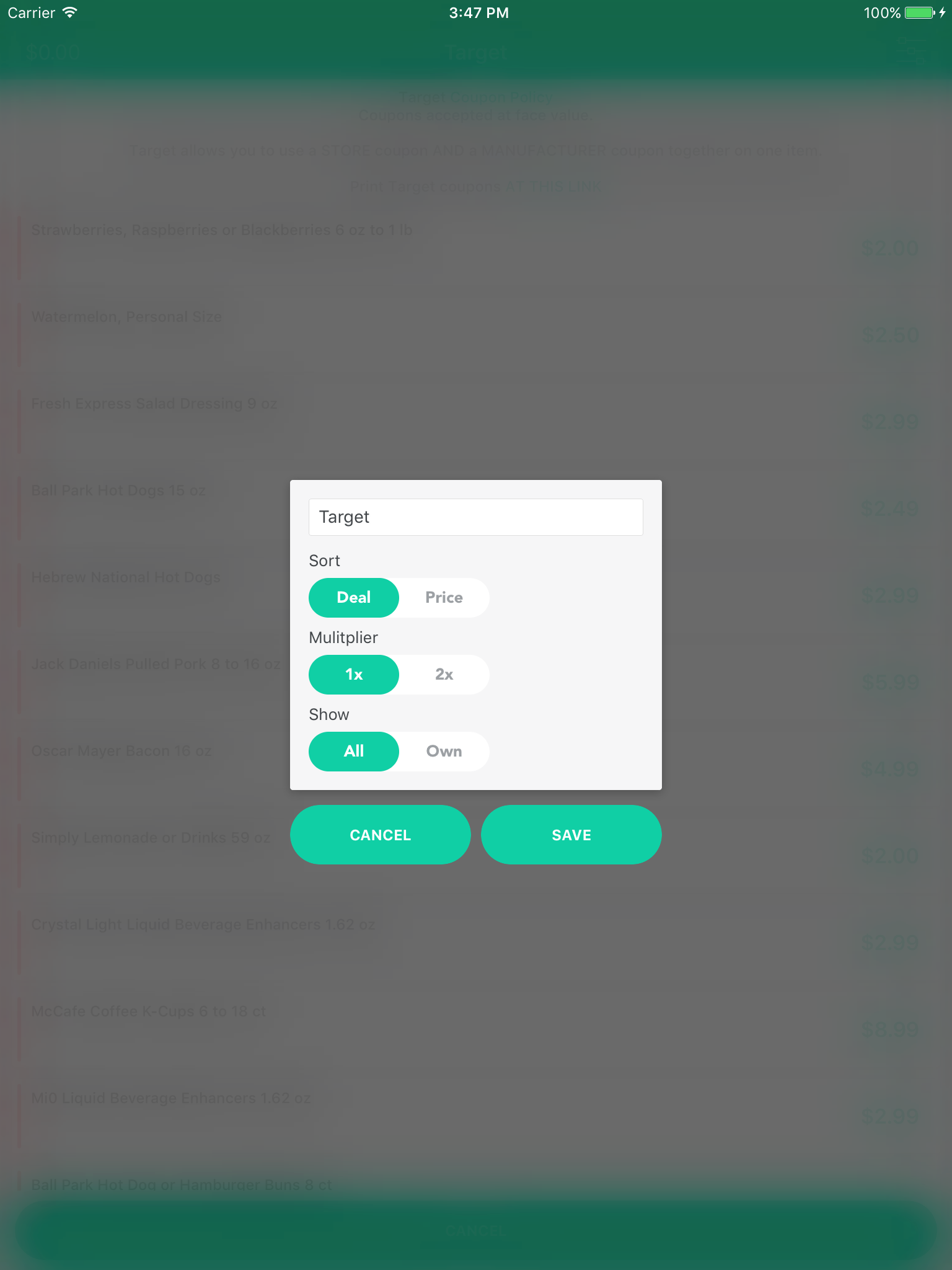 Couponr screenshot 6