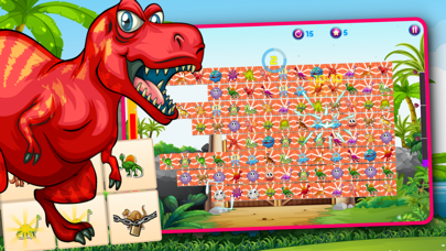 Screenshot #1 pour Match 2 des dinosaures et des monstres