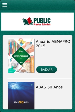 Public Projetos Editorias screenshot 2