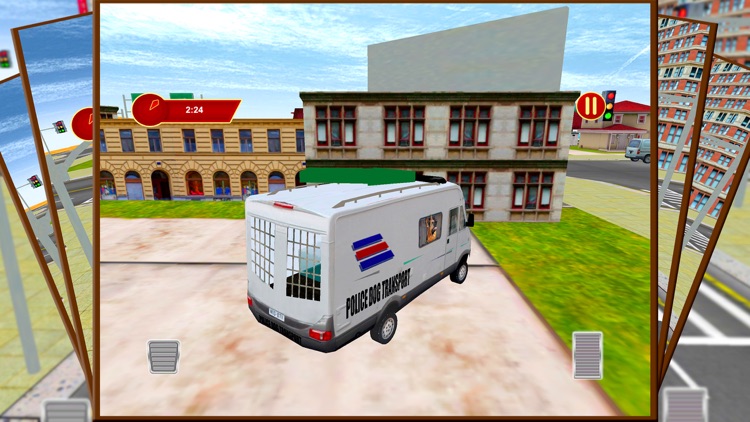 Police Dog Transporter truck – Police Cargo Sim screenshot-4