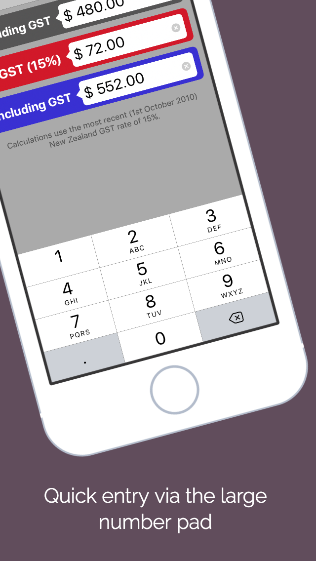 GST Kiwi - New Zealand Goods and Services Tax Calc