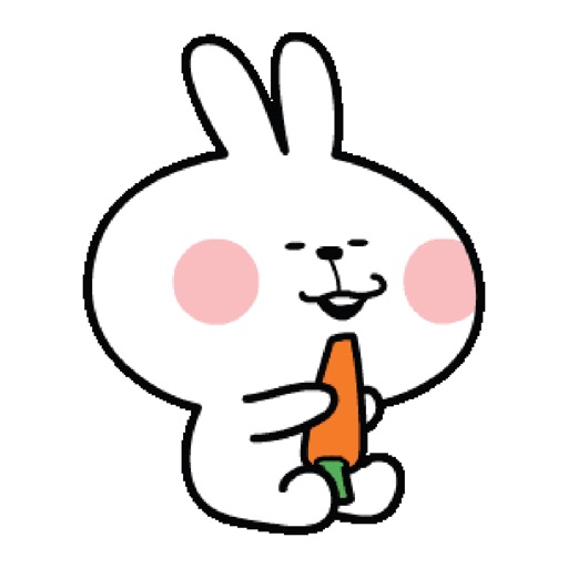 Spoiled Rabbit Animated Sticker icon