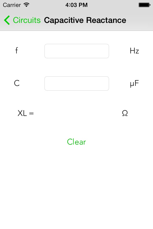 Circuit Calc Pro screenshot 2