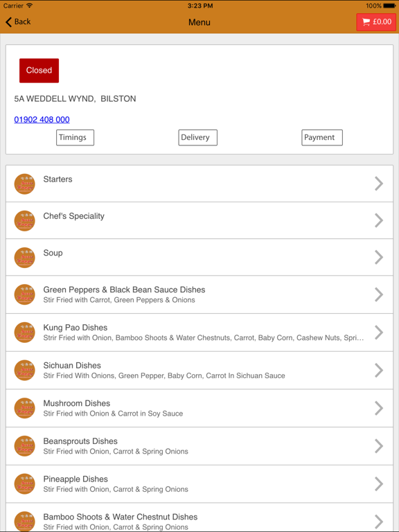 Screenshot #5 pour Seven Happy Chinese Takeaway