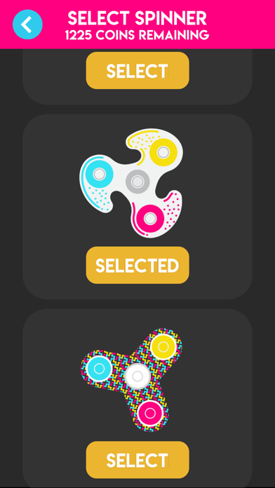 Screenshot #3 pour Fidget Spinner Games