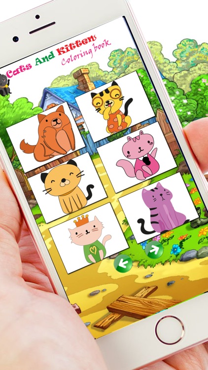 Cats And Kittens Coloring book For kids and Toddle