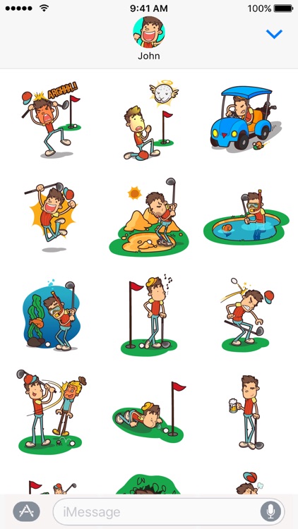 GolferMoji - Golf Emoji Keyboard + Stickers