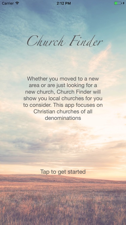 Church Finder - Locate Christian Churches Near you