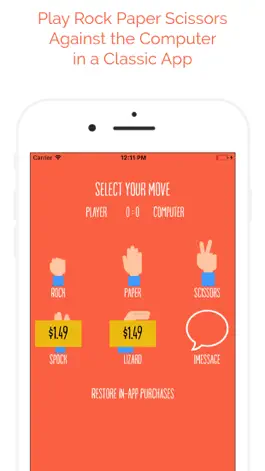 Game screenshot Rock Paper Scissors — with extension for iMessage mod apk