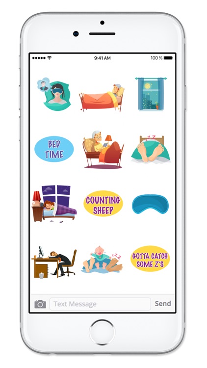 Gotta Sleep Sticker Pack screenshot-3