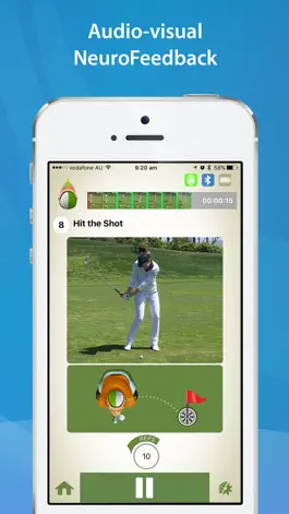 Game screenshot FocusBand NeuroSkill - Golf apk