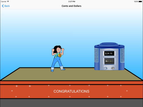 Paying with Coins and Bills (Canadian Currency) iPad screenshot 5 - Education app