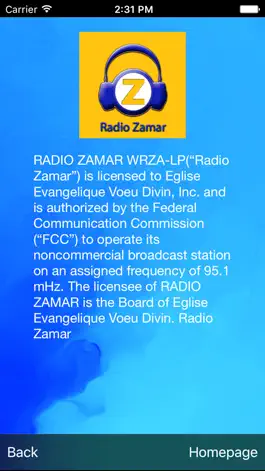 Game screenshot Radio-Zamar apk