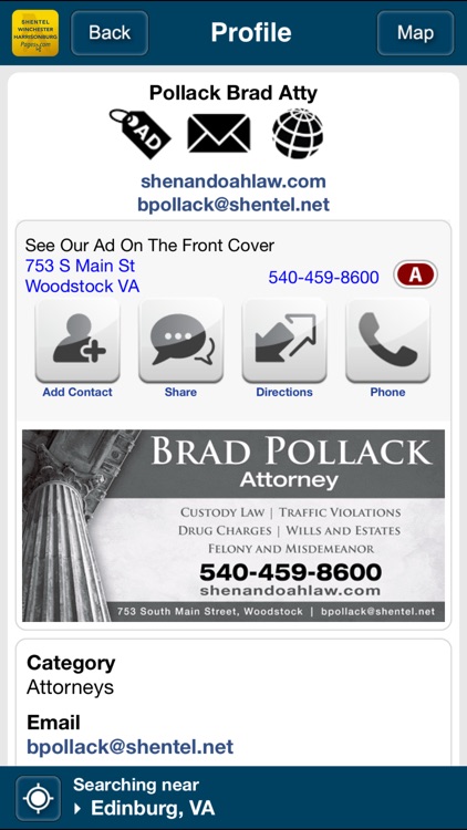 ShentelPages Yellow Pages screenshot-3