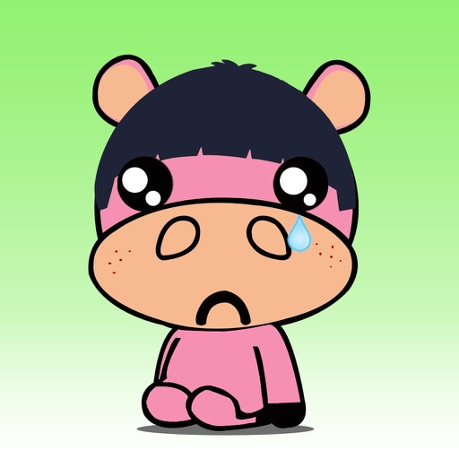 UGLY HIPPO - Ugly Emoticons Sticker for iMessage