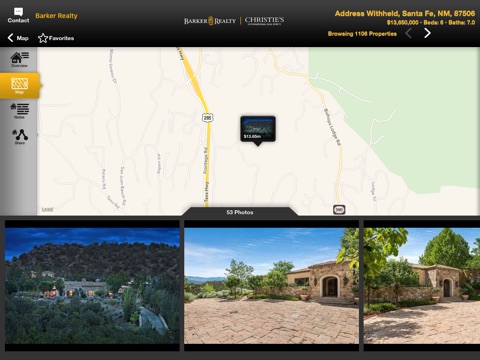 Santa Fe Real Estate Mobile for iPad screenshot 3