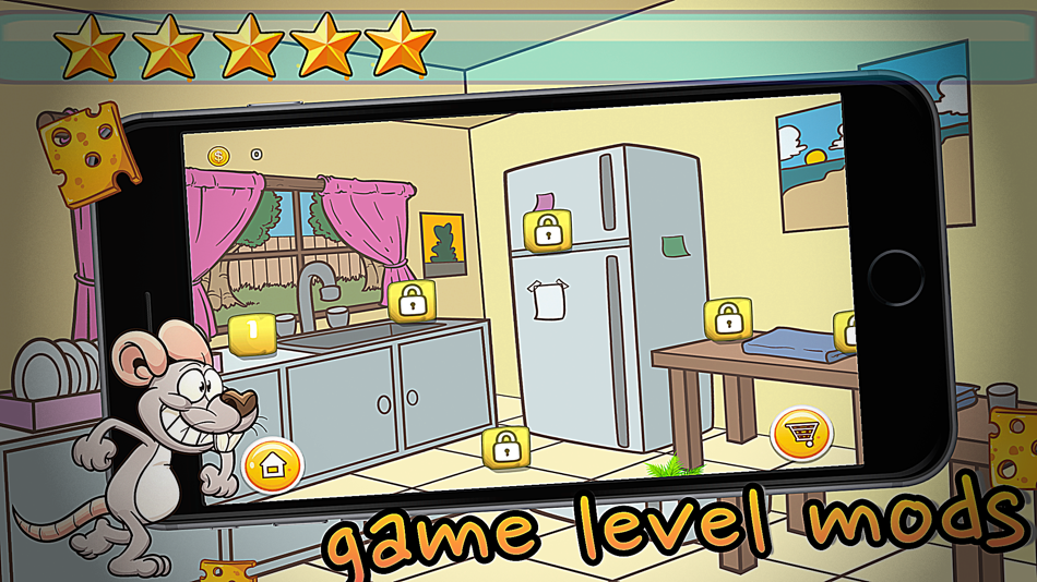 #1. Mouse Vs Cat Run Adventure Maze Games (iOS) 由: Anchalee Pradissook